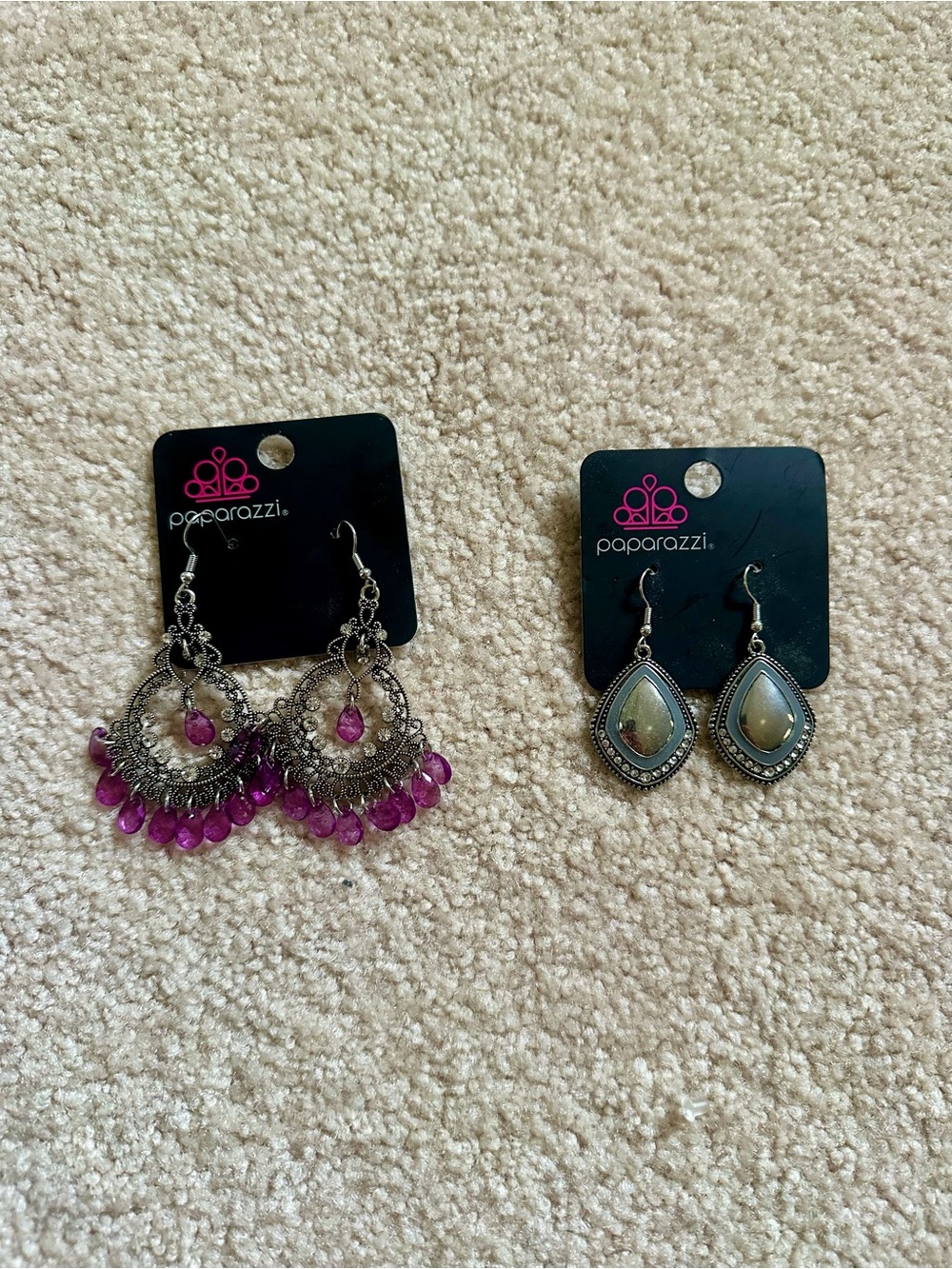 Set of two Paparazzi Earrings - Women Jewelry